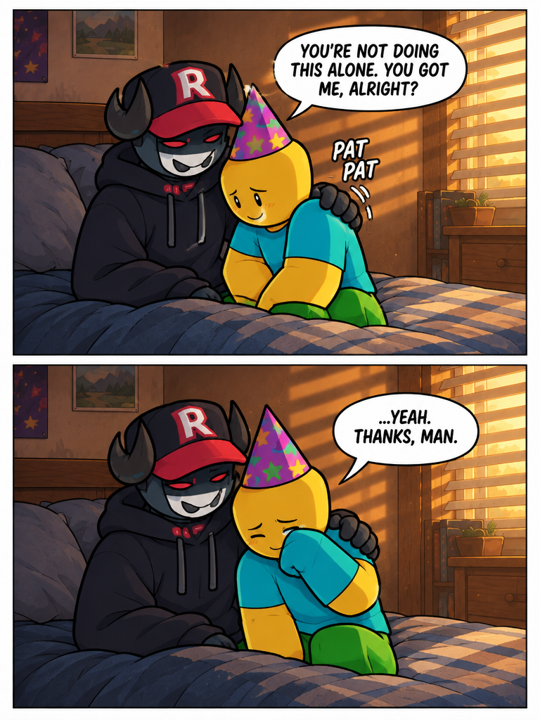 A Comforting Gesture (page 3 of 4)