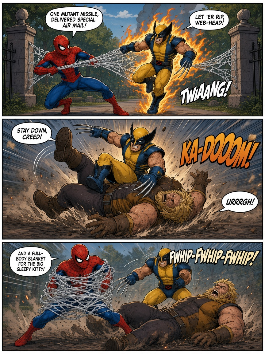 Claws and Webs in the Inferno (page 3 of 4)