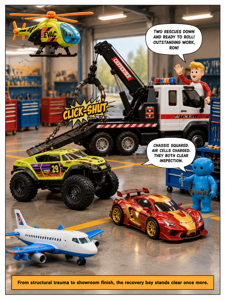 Repulsor Burns and Force Fields (page 4 of 4)