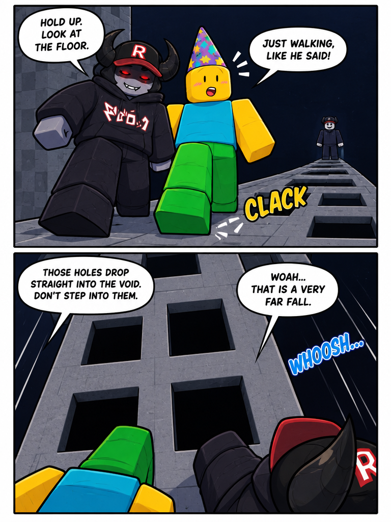 Horror Interactive Comic: The Simple Difficulty Bridge. (page 2 of 4)