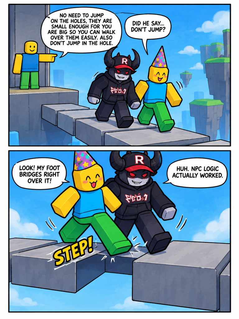Horror Interactive Comic: The Simple Difficulty Bridge. (page 3 of 4)