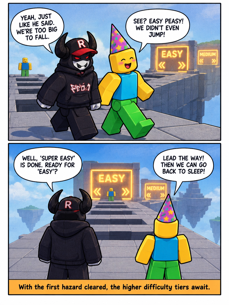 Horror Interactive Comic: The Simple Difficulty Bridge. (page 4 of 4)