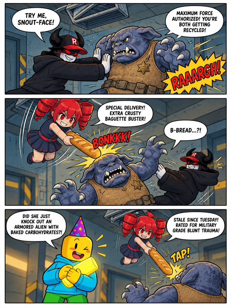 Baguette Bonk at the Nauk Nauk Facility (page 3 of 4)