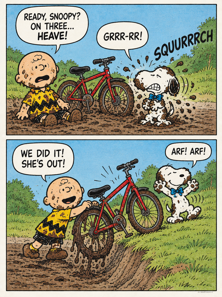 A Dusty Muddy Ride (page 3 of 4)