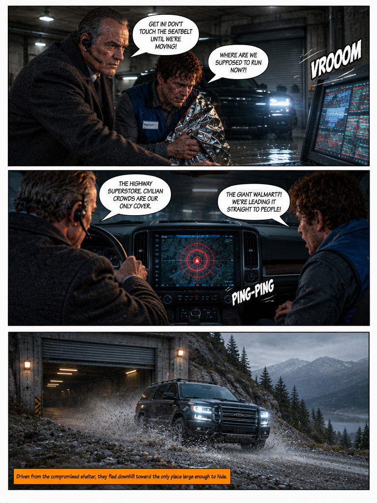 Evacuation to Aisles Unknown (page 2 of 4)
