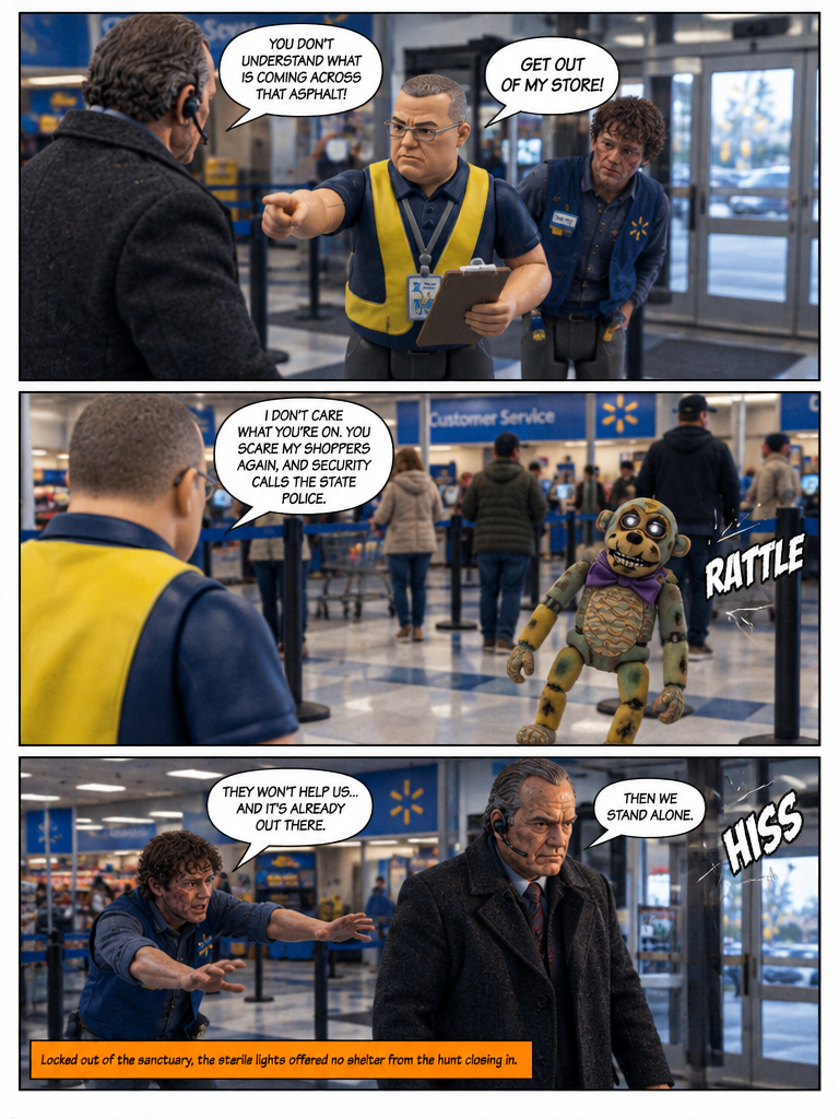 Evacuation to Aisles Unknown (page 4 of 4)
