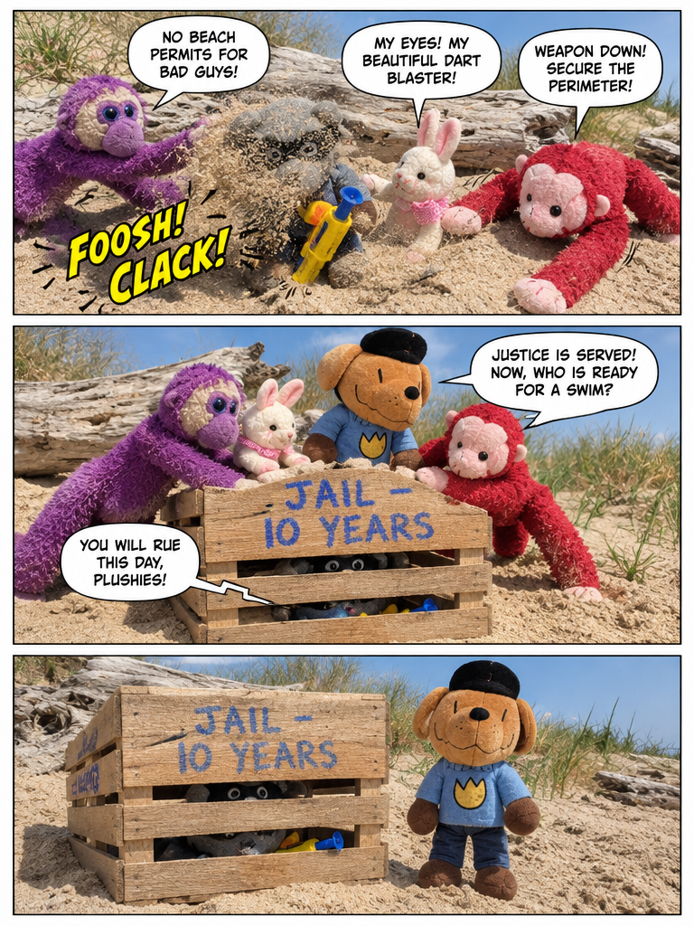 Dog Man's Beach Rescue (page 3 of 8)