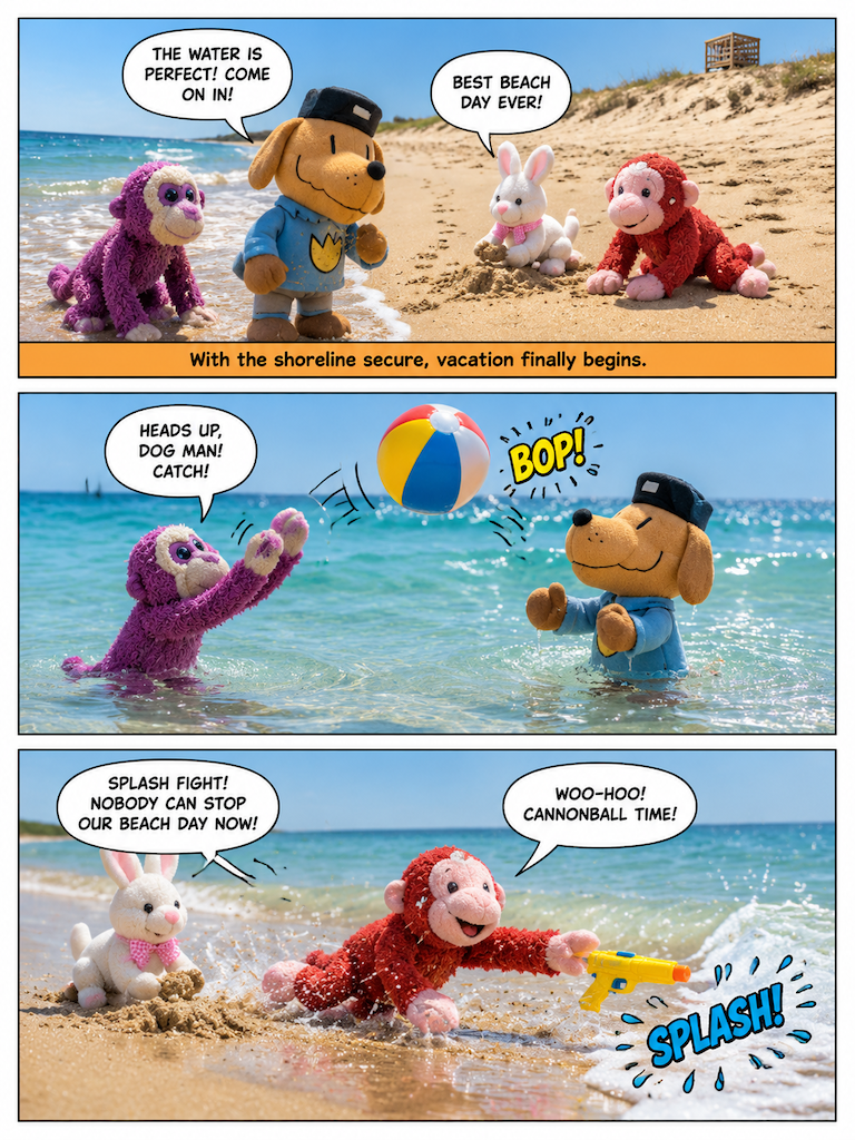 Dog Man's Beach Rescue (page 4 of 8)
