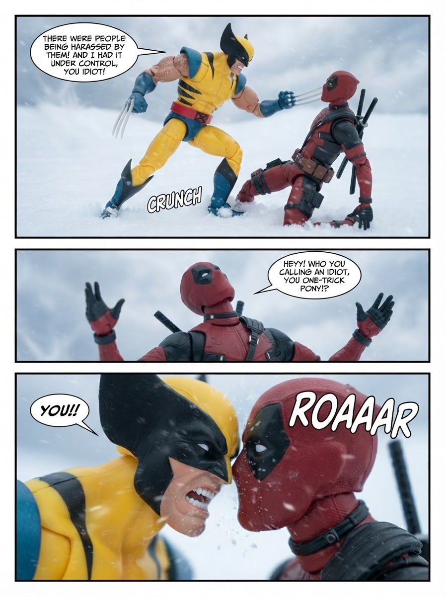 DEADPOOL AND WOLVERINE LOST (page 2 of 4)