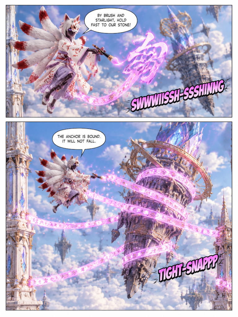 Starlight Chart of the Adrift Spire (page 7 of 8)
