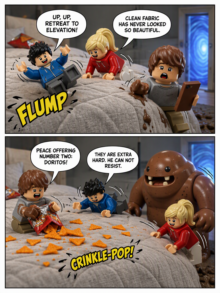 Snack Run into the Muddy Backrooms (page 3 of 4)