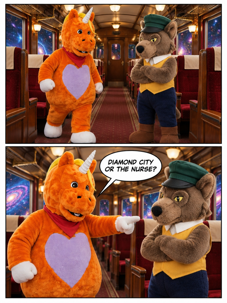 Buddy and the Multiverse Train (page 2 of 4)