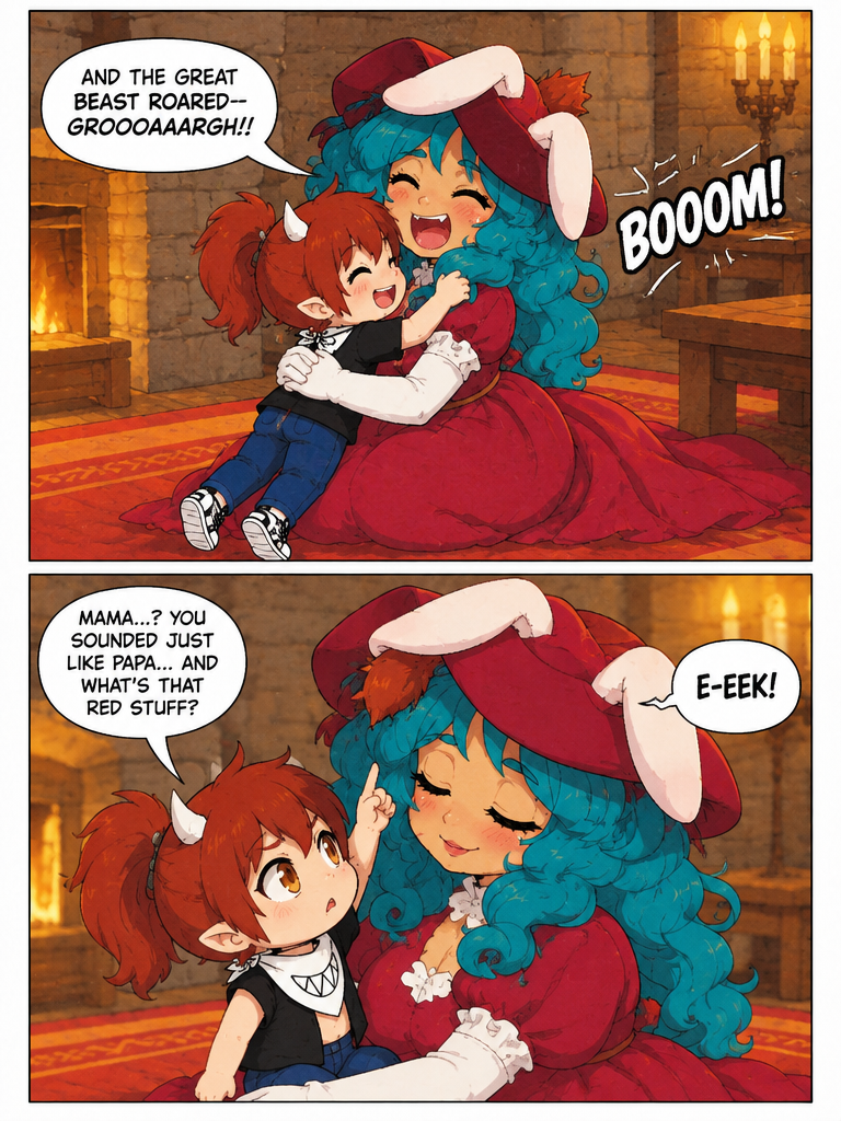 A Mother's Bedtime Story (page 2 of 4)