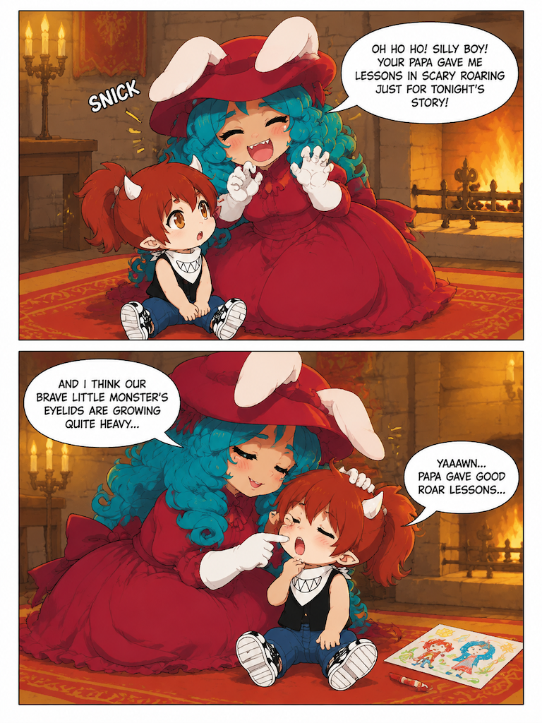 A Mother's Bedtime Story (page 3 of 4)