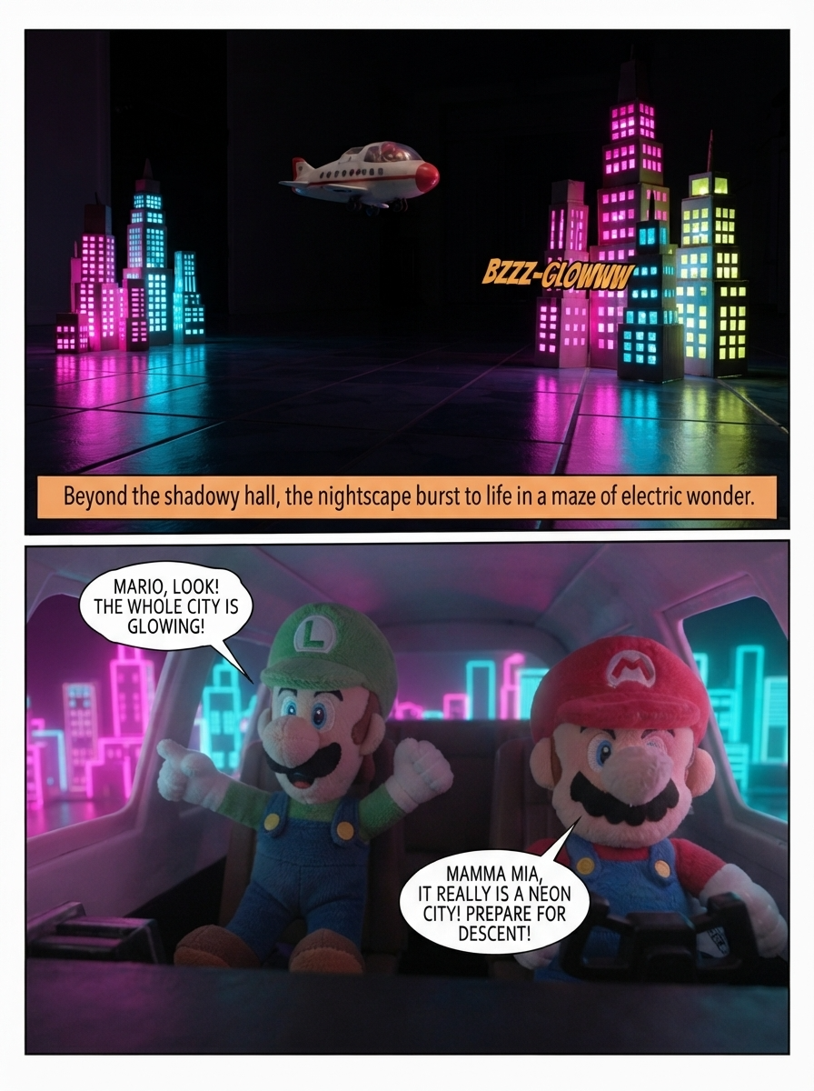 Flight to the Neon Skyline (page 2 of 4)