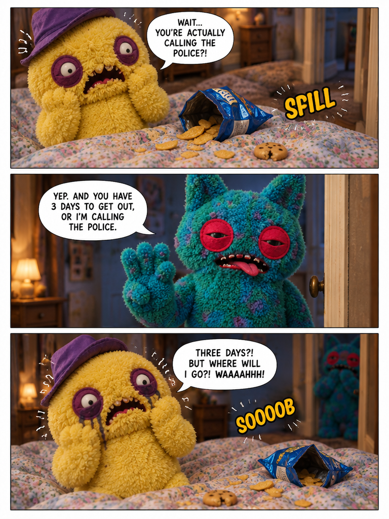Eviction Notice in Fleece (page 4 of 4)