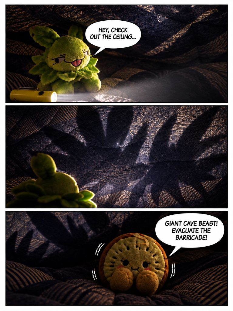 Shadow Puppets in the Quilt Cave (page 2 of 4)