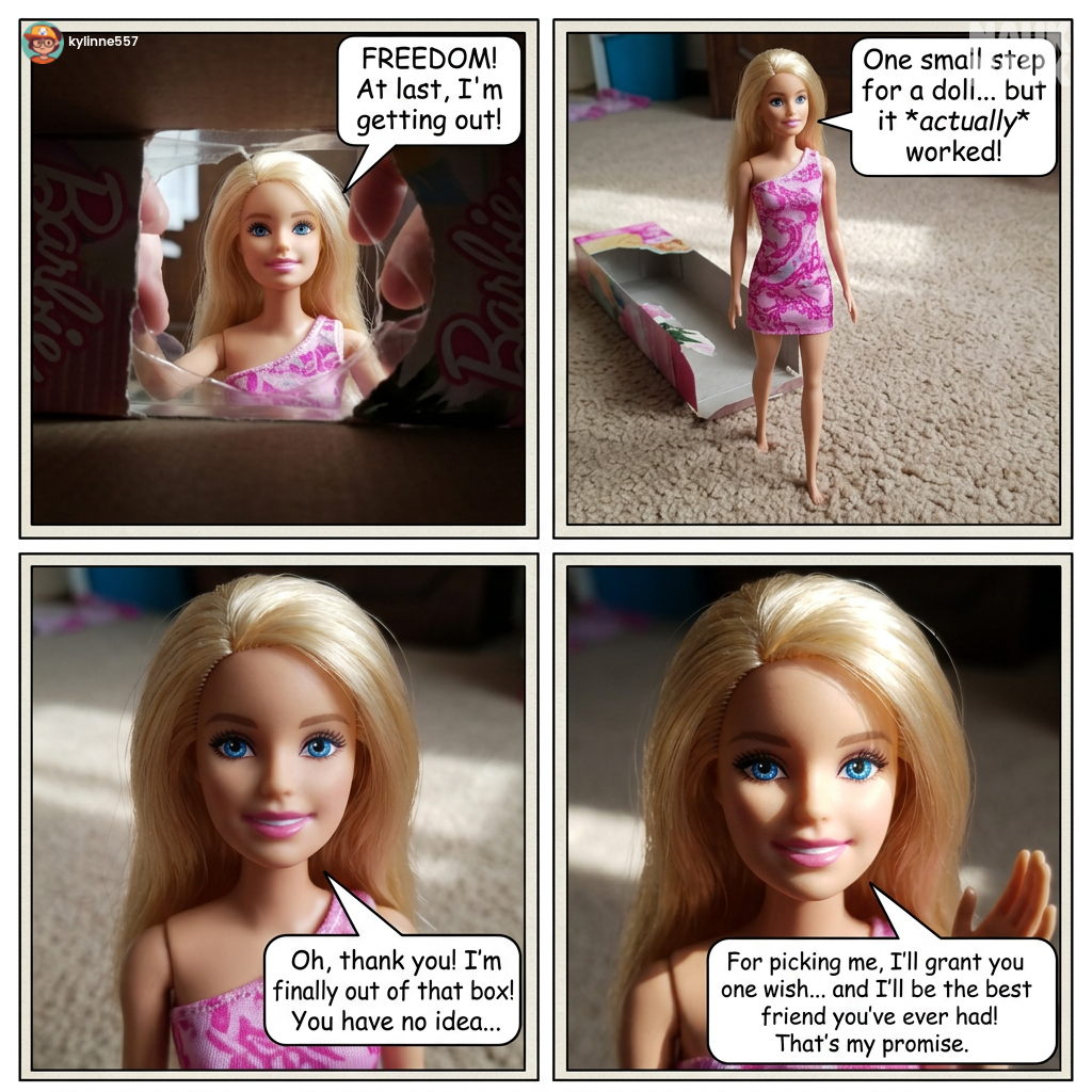 My new doll can talk
