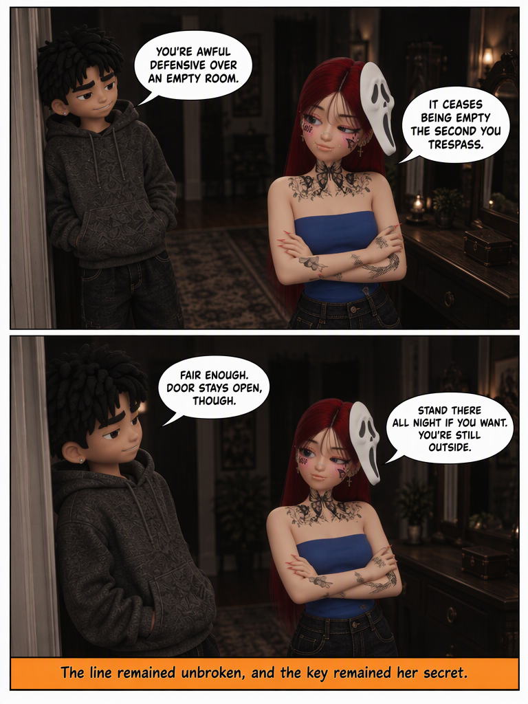 Behind the Bedroom Door (page 4 of 4)