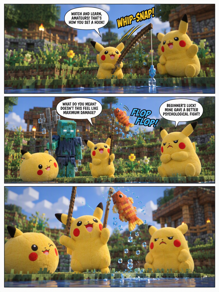 A Day at the Voxel Pond (page 2 of 4)