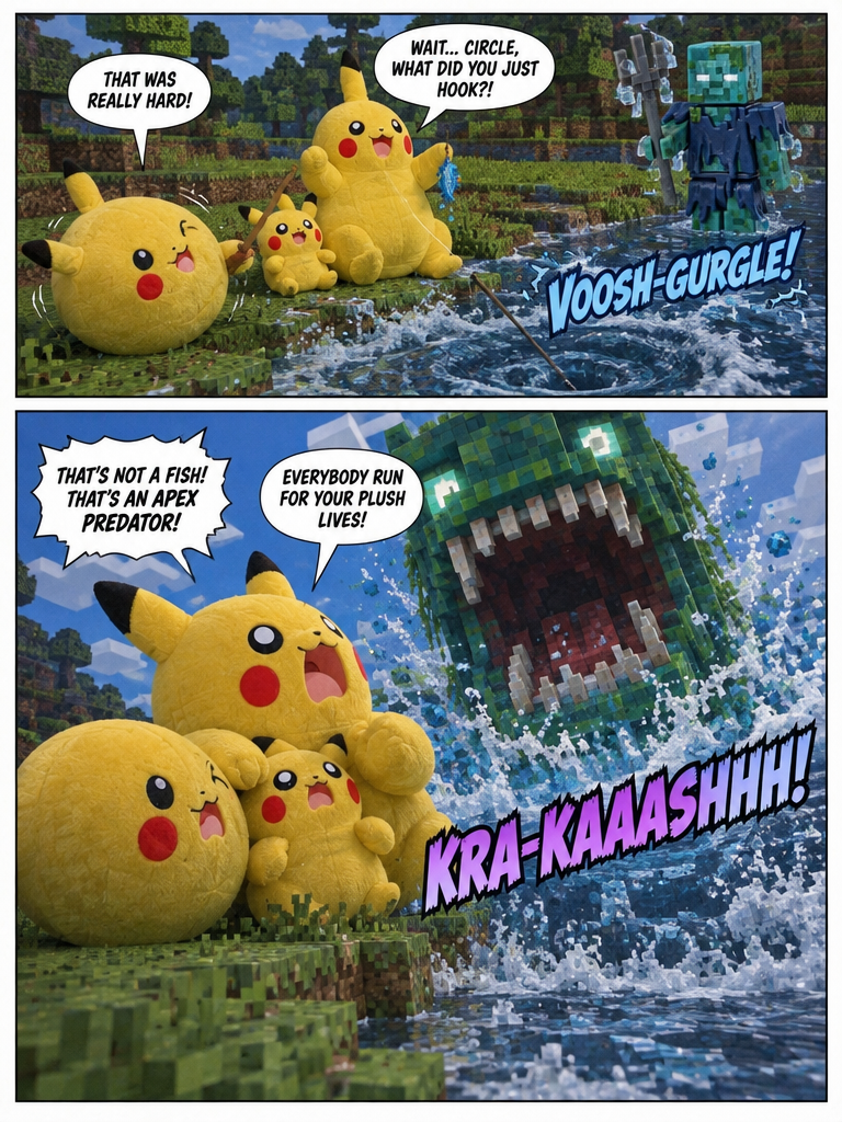 A Day at the Voxel Pond (page 3 of 4)