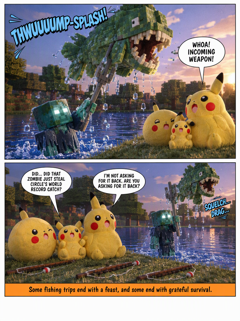 A Day at the Voxel Pond (page 4 of 4)