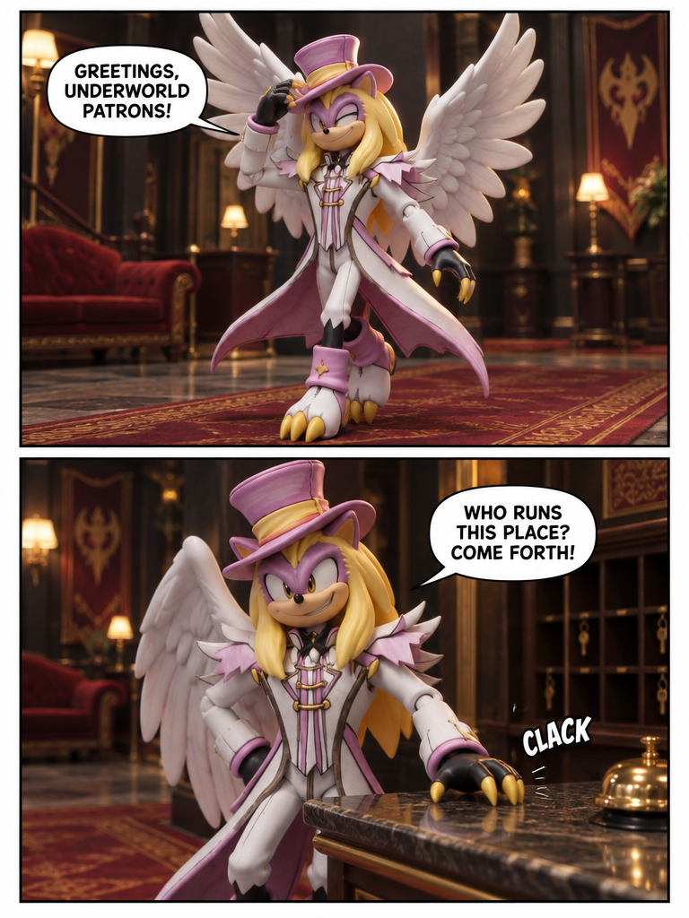 A Winged Guest in the Underworld Lounge (page 2 of 4)