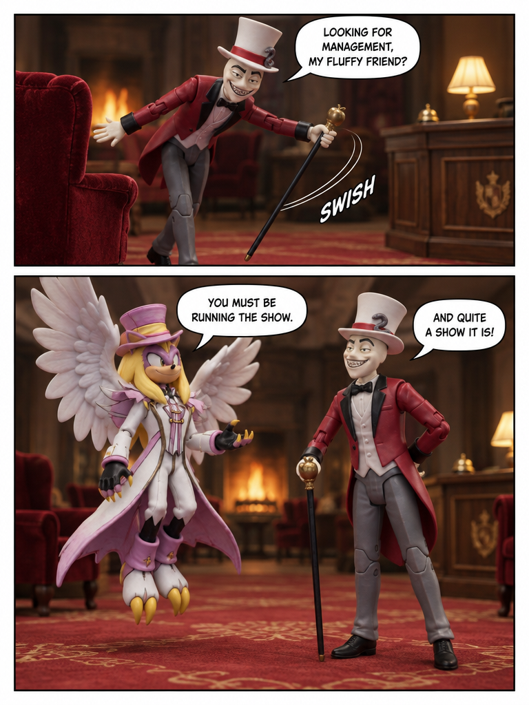 A Winged Guest in the Underworld Lounge (page 3 of 4)