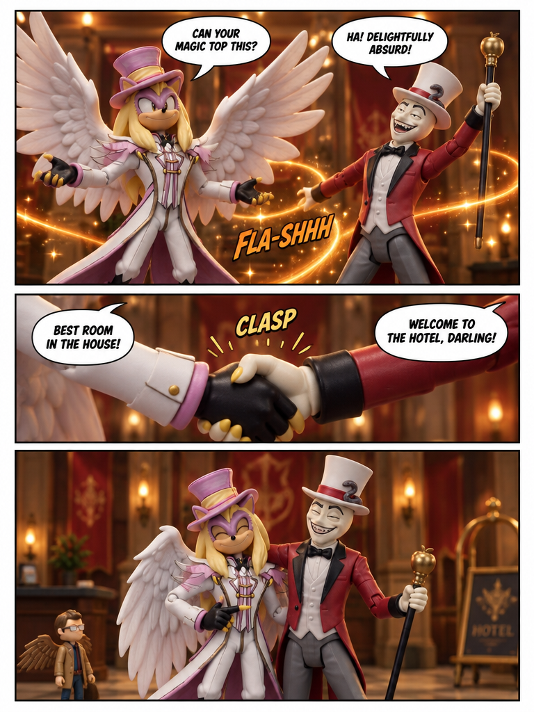A Winged Guest in the Underworld Lounge (page 4 of 4)