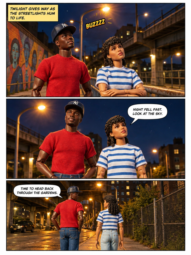 Evening Walk to the Rails and the Garden (TM) (page 3 of 4)