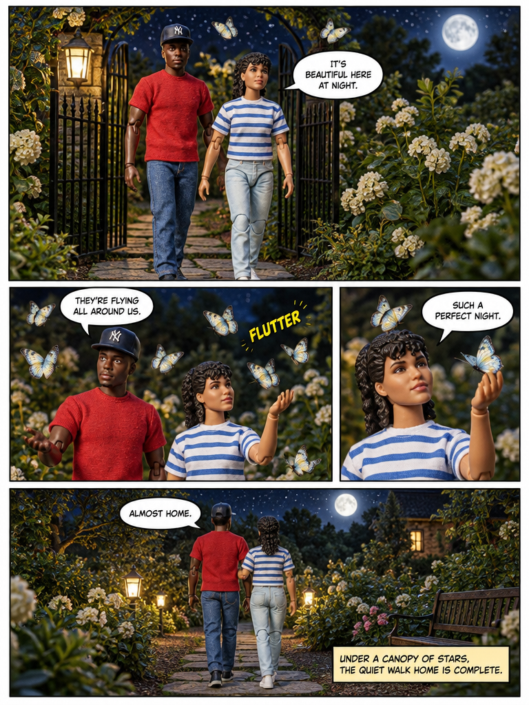 Evening Walk to the Rails and the Garden (TM) (page 4 of 4)