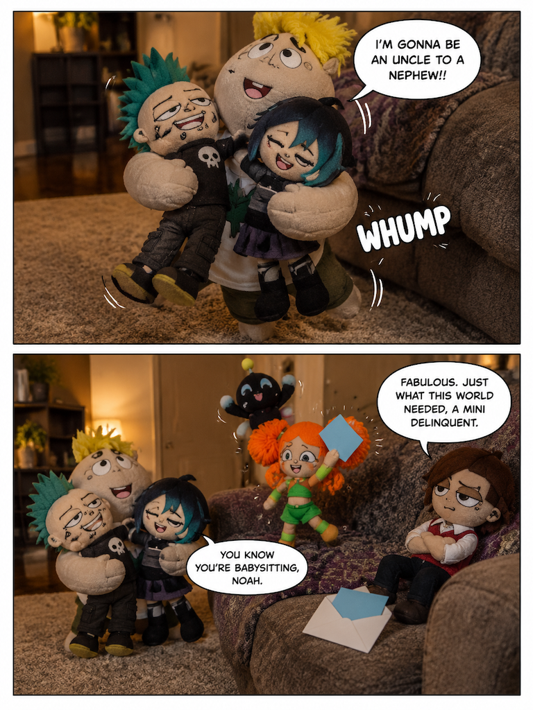 A Mini Delinquent on the Way (page 4 of 4)