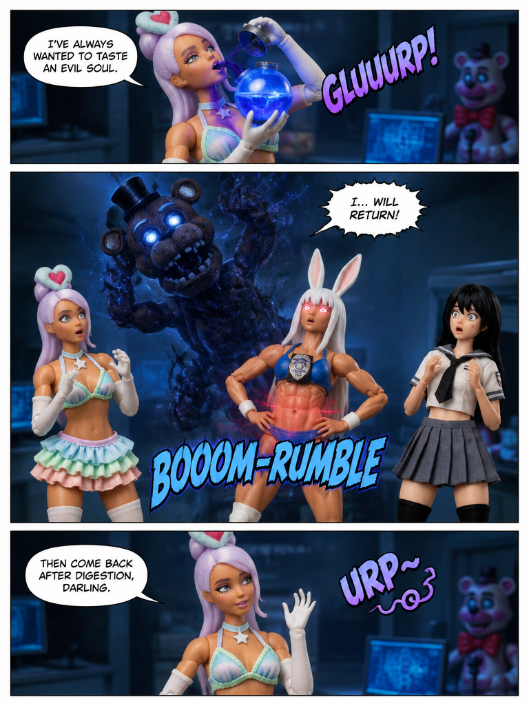 Five Nights at Freddy's: The Three Caretakers and the Dismantled Bear (page 3 of 4)