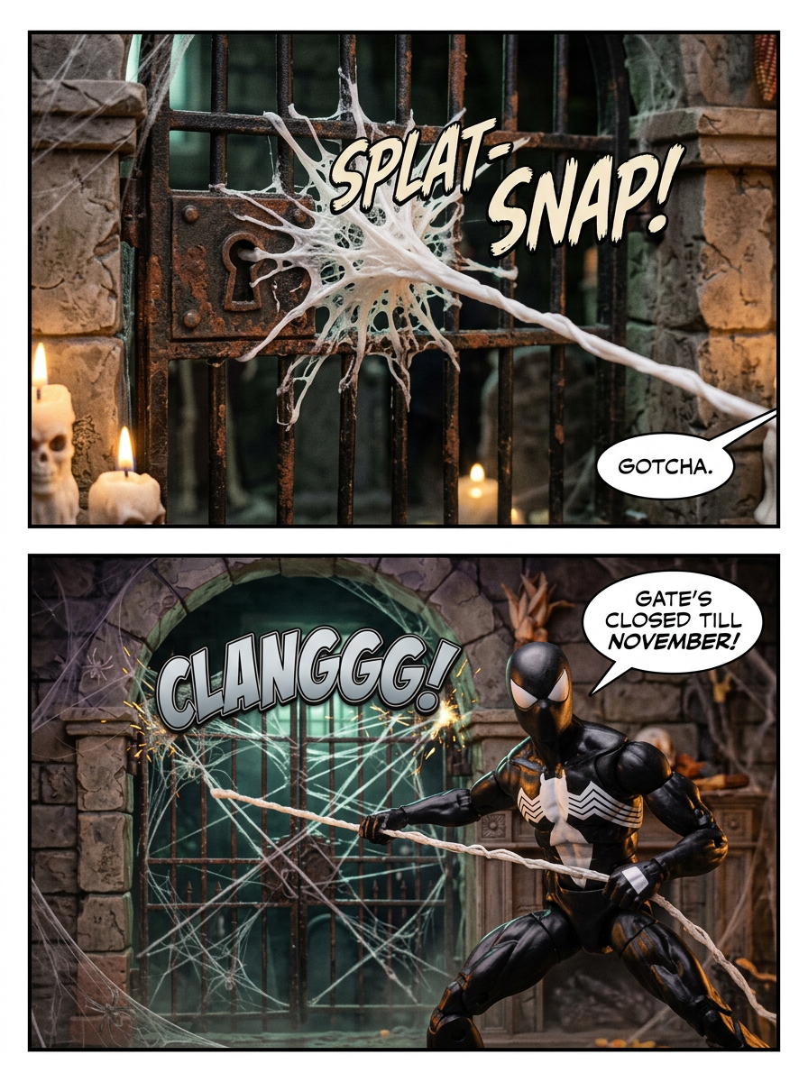πΈ Spider-Man π· The Symbiote's Halloween Return π¬ Comic Story part 1 (page 6 of 8)