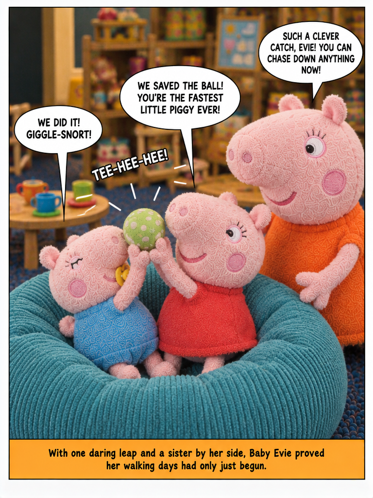 Baby Evie's Great Ball Chase (page 4 of 4)