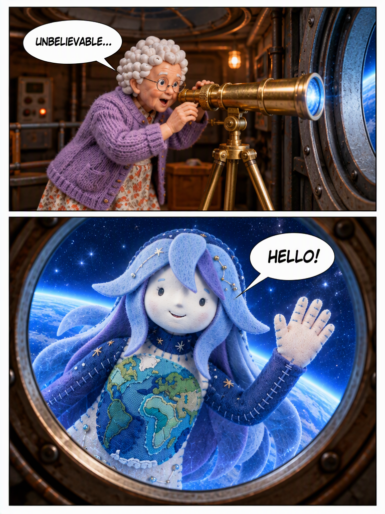 A Friendly Wave from Above (page 2 of 4)