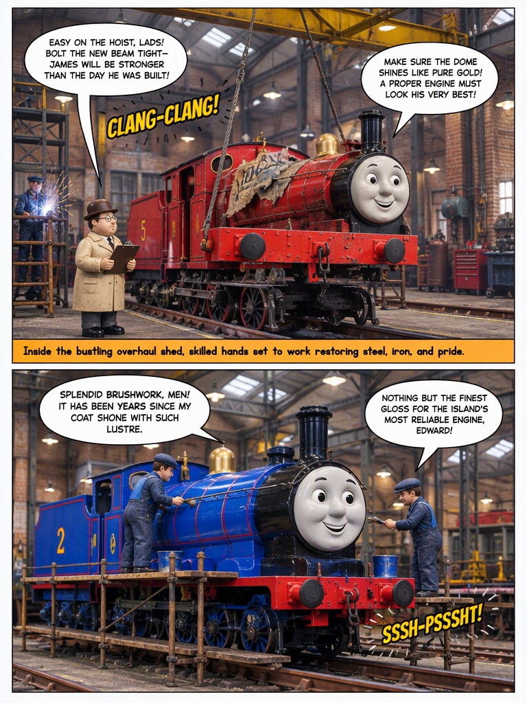 A Spot of Paint and Polish (page 3 of 4)