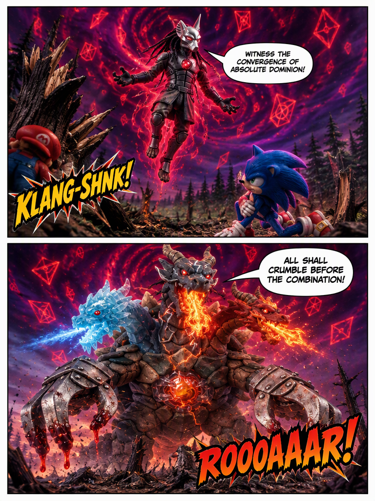 Cosmic Clash: The Combination Strike (page 2 of 4)