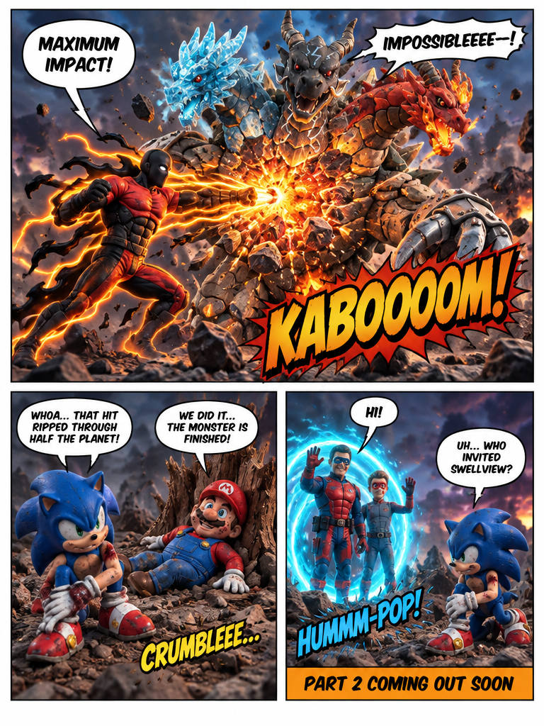 Cosmic Clash: The Combination Strike (page 4 of 4)