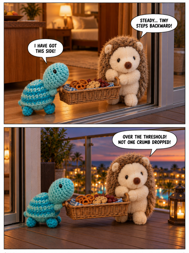 Midnight Feast on the Balcony (page 3 of 4)