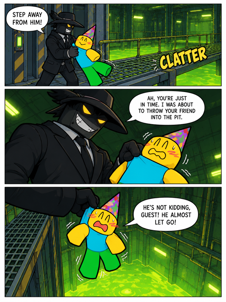 Standoff at the Acid Pit (page 2 of 12)