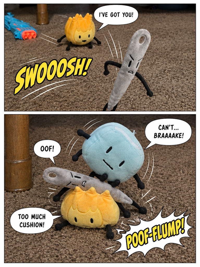 War Of The BFDI Plushies VS their Inverted Selfs!!! (page 3 of 8)