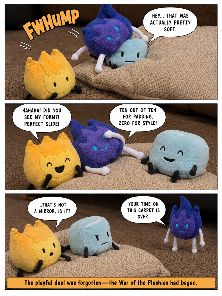 War Of The BFDI Plushies VS their Inverted Selfs!!! (page 4 of 8)