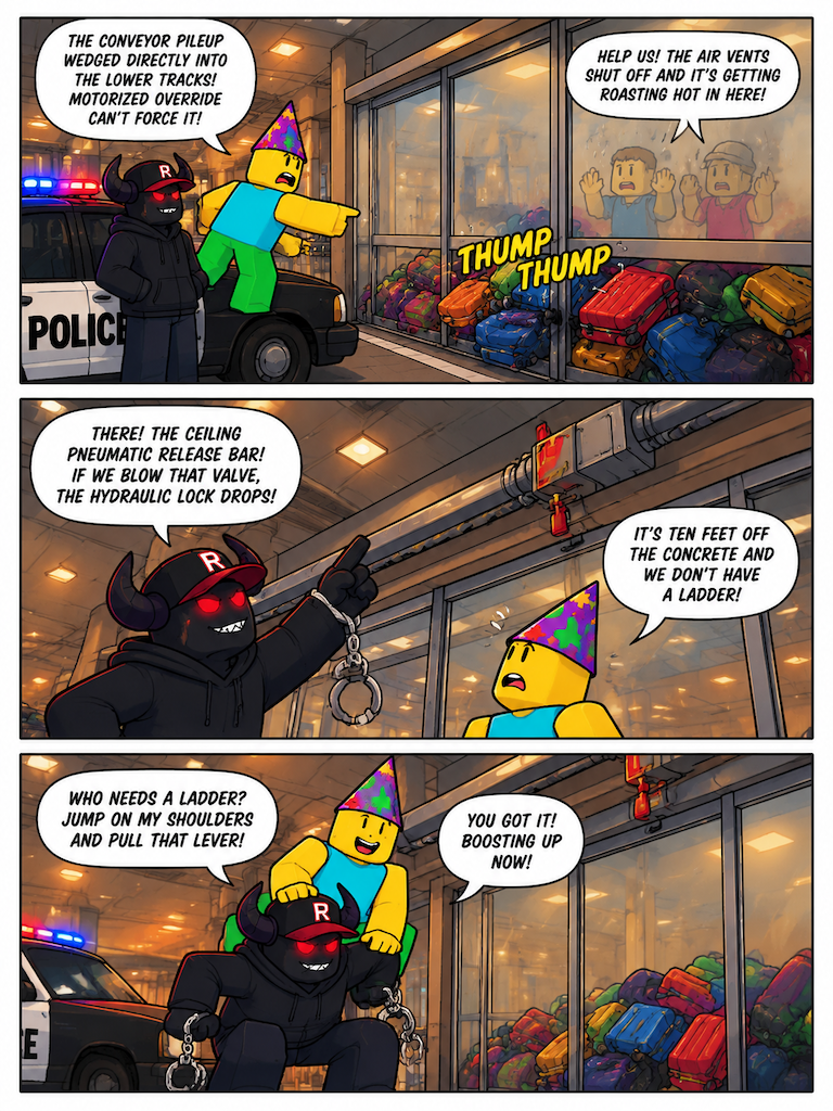 Gridlock Rescue at Terminal B (page 2 of 4)