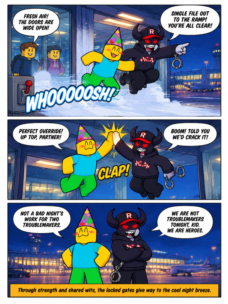 Gridlock Rescue at Terminal B (page 4 of 4)