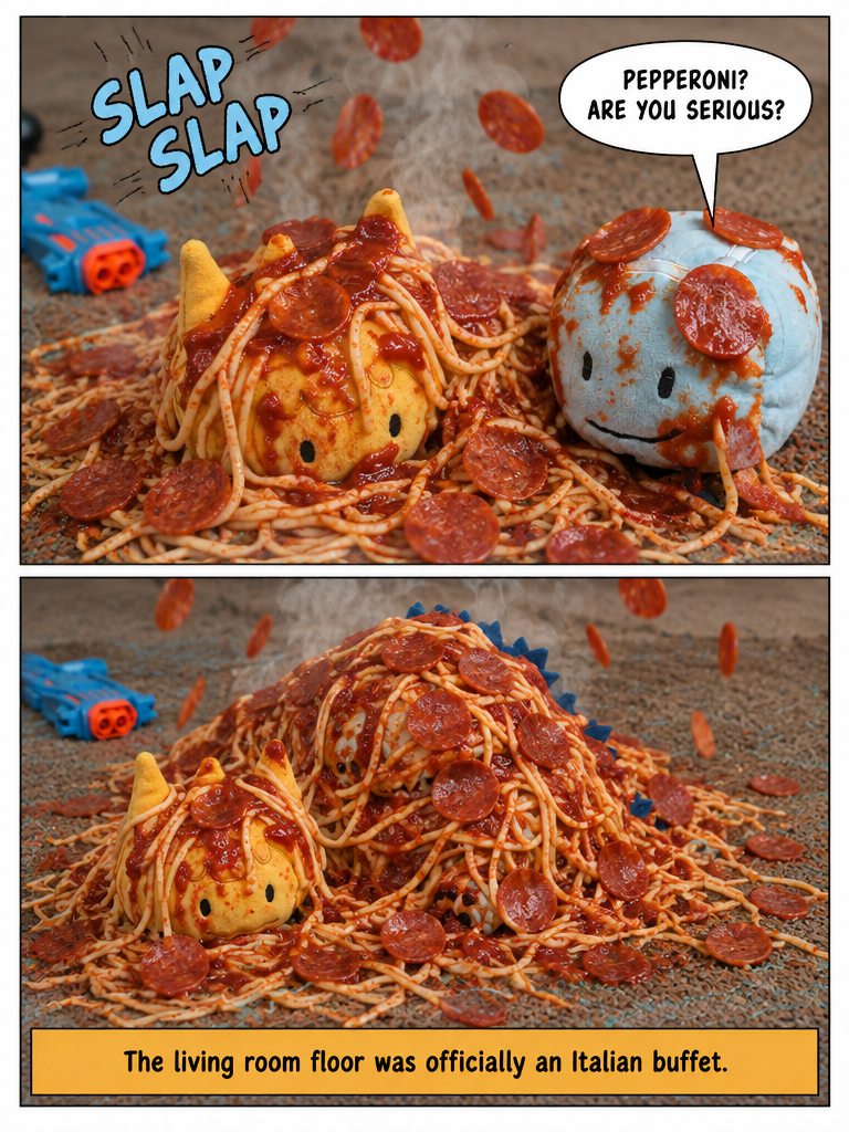 Pupor Mama Mia I Spilled My Pizza! (page 2 of 4)