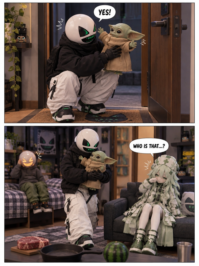 A Surprise Visitor at the Door (page 3 of 4)