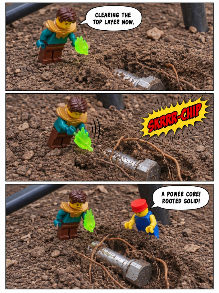 Excavation at the Root Trench (page 2 of 4)