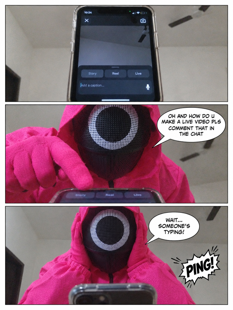 Going Live Behind the Mask (page 2 of 4)