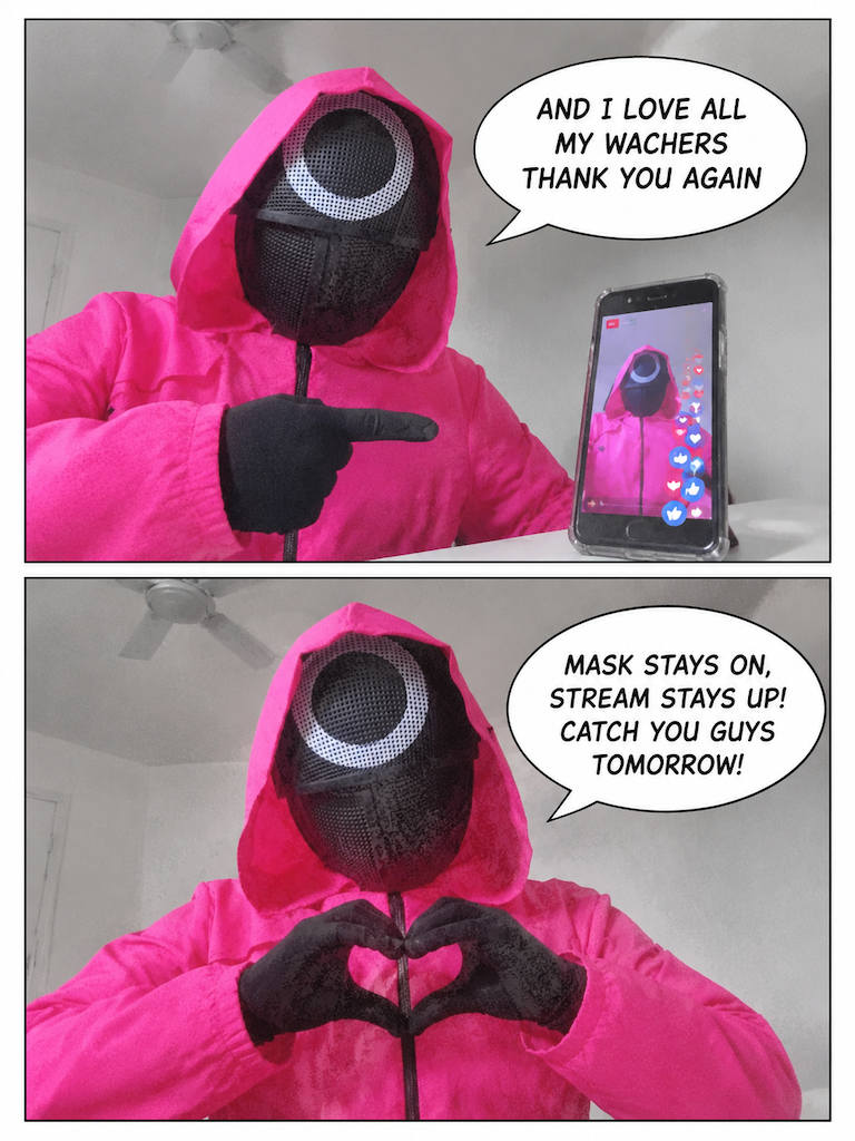 Going Live Behind the Mask (page 4 of 4)